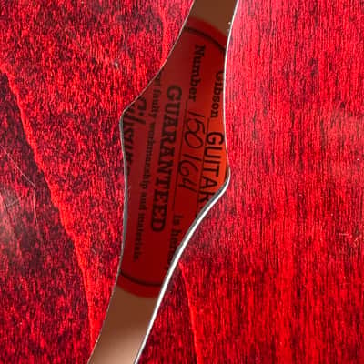 2025 Gibson Murphy Lab '64 Reissue ES-335 Rustic Red Light Aged image 6