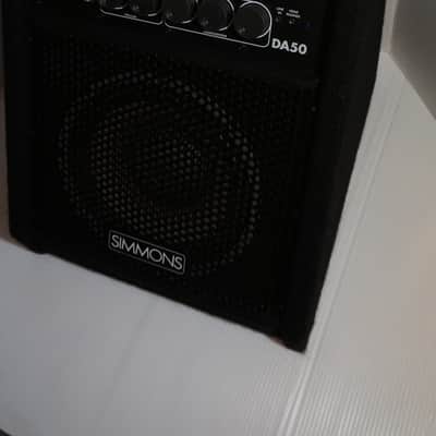Simmons DA50 Electronic Drum Set Monitor 2010s - Black image 4