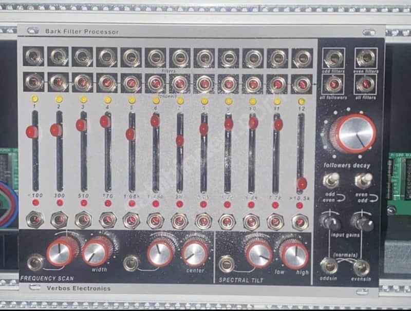 Verbos Electronics Bark Filter Processor 2014 - 2020 - Black / Silver image 1