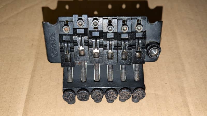 1980s Greco G-Force Floyd Rose Tremolo - Black - Made in Japan