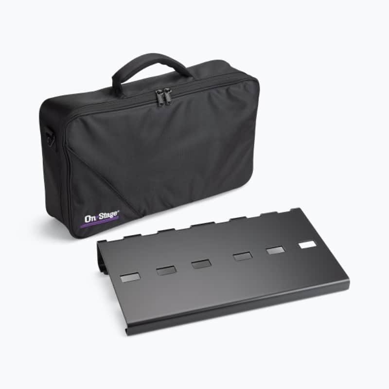 On-Stage GPB3000 Pedal Board with Gig Bag 2010s - Black image 1