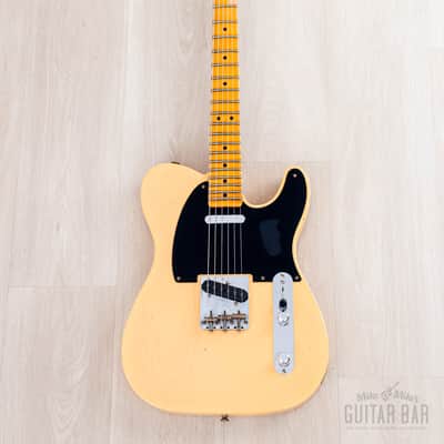 2023 Fender Custom Shop B2 1952 Telecaster Journeyman Relic Aged Nocaster Blonde Flash Coat w/ Case, CoA image 2