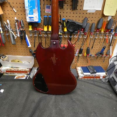 Gibson EB 0 1967 - Cherry image 3
