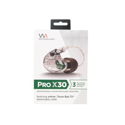 Westone Audio AMPRO X30 Triple Driver Musician IEM with Passive Ambience image 5