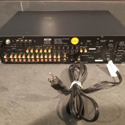 Adcom ADCOM GTP-600 Stereo Surround Sound Tuner Preamplifier/Processor Black image 6
