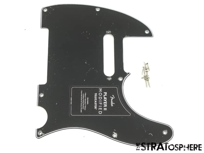 Fender Player II Modified Telecaster PICKGUARD, Guitar Tele Black. image 1