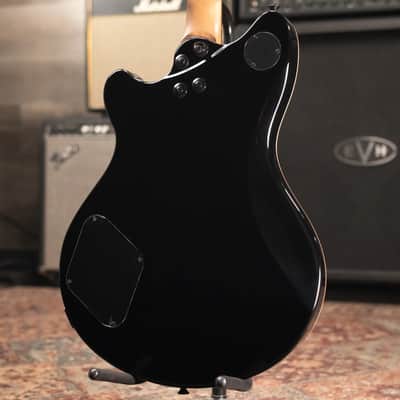 EVH SA-126 Standard Semi-Hollow Electric Guitar - Piano Black image 2