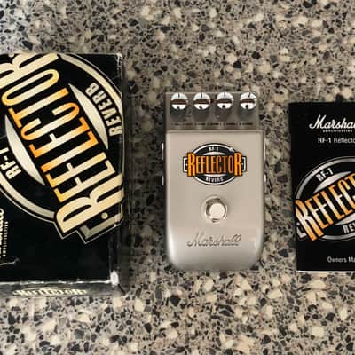 Marshall RF-1 Reflector Reverb Pedal 2010s - Silver image 2