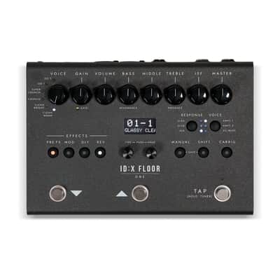 Blackstar ID X Floor One Multi Effects Pedalboard with Amp Modeling, 35+ Effects and USB-C Interface (Black) image 3