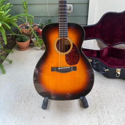2001 Santa Cruz OM Pre-War Sunburst image 1