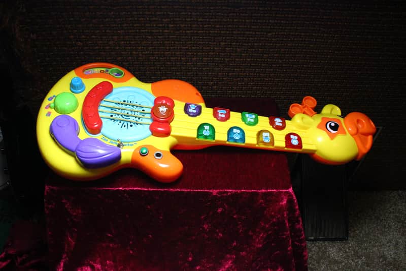Circuit Bent Giraffe Guitar - 1/4" + Downtune Switch image 1