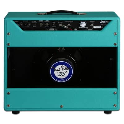 Tone King Imerpial MK II 20-Watt 1x12 Tube Combo Electric Guitar Amplifier - Turquoise image 3