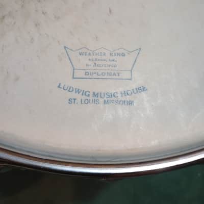 Ludwig (WFL) Transition Badge 5x14 Snare Drum 1959 image 9