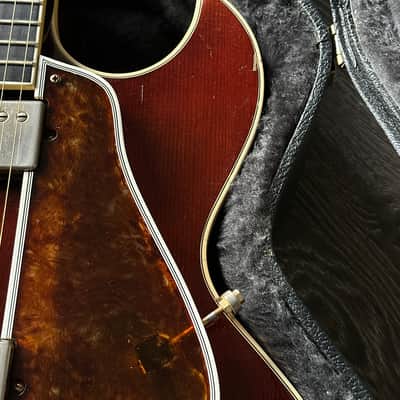 1997 Gibson L-4 CES Winered Spruce Top Figured Maple Back & Sides image 11