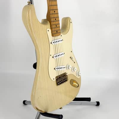 2002 Fender Custom Shop 1956 Stratocaster Relic - Vintage Blonde image 5