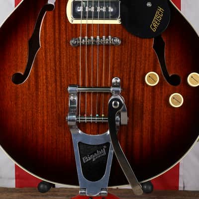 Gretsch G2622-P90 Streamliner Center Block Double-Cut P90 with V-Stoptail - Havana Burst image 2