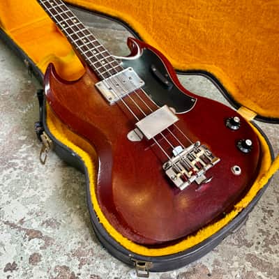 Gibson EB-0 Bass 1966 cherry original vintage USA eb-o EB0 image 2