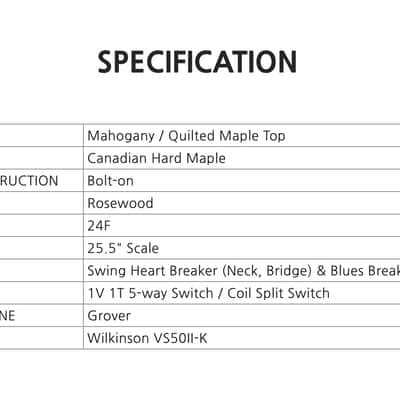 Swing Modern K Emerald Green Quilted Maple Top Mahogany Matching Headstock Strat image 9