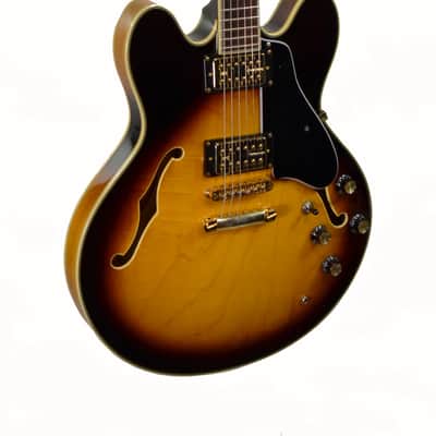 Epiphone Sheraton II Semi Hollow Body Electric Guitar w/ OHSC – Used - Sunburst image 8