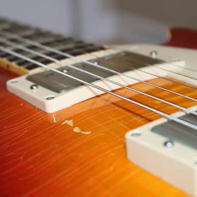 2007 Gibson Custom Shop Les Paul 1958 Reissue Aged Chambered body with OHSC / Video Tour image 23