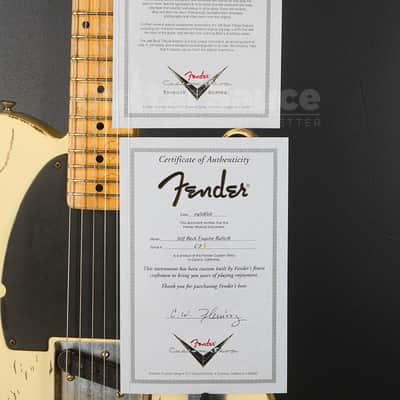 Fender Custom Shop Jeff Beck Esquire Relic 2006 (COD 2107UG) image 10