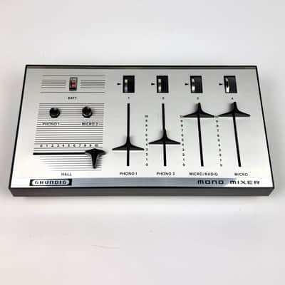 Grundig HVS-1 Vintage Germanium Spring Reverb + Matching Mono Mixer – Serviced image 4