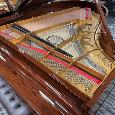 Steinway Model O 5'10" Grand Piano 1910 (Restored) - Polished Mahogany image 16