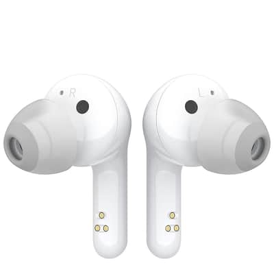 LG HBS-FN4 TONE Free Wireless In-Ear Stereo Earbuds, White image 3