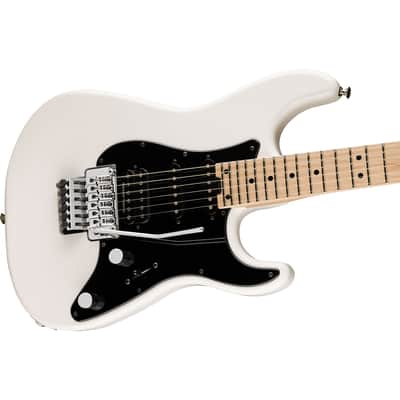 Charvel MJ Series SC1 HSS FR SN WHT image 4
