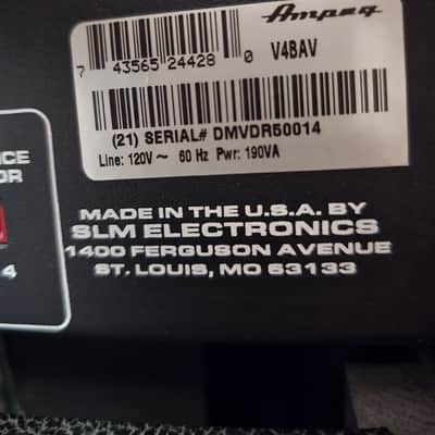 Ampeg V4B-AV Limited 100w Bass Amp 2005 image 3