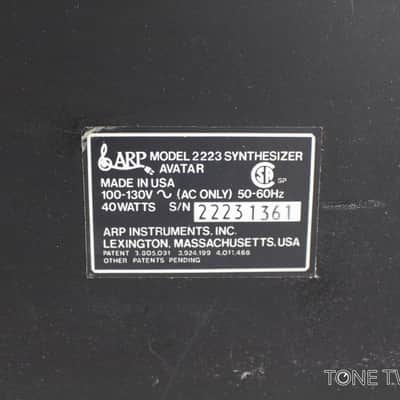 ARP AVATAR Synthesizer odyssey RESTORED only CV gate control VINTAGE SYNTH DEALR image 10