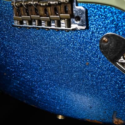 Fender Custom Shop '62 Stratocaster HSS Heavy Relic- Blue Sparkle 2026 (R146850) image 12