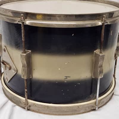 Vintage Early 1960s 1963 Ludwig Blue Silver Duco Club Date Tom Drum 9x13 image 3