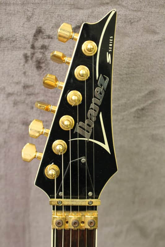 Ibanez S540 FM Custom 1996 Green Burst | Reverb
