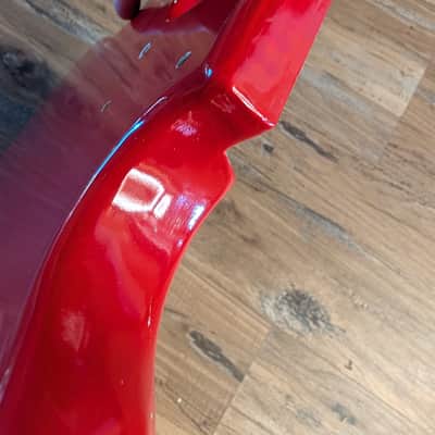 Kalamazoo KG Electric Guitar Body And Neck Only Vintage 1960s Red CLEAN! image 15