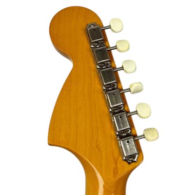 Immagine Fender Japan 66 Reissue Mustang 1999-2002 - Vintage White - 11