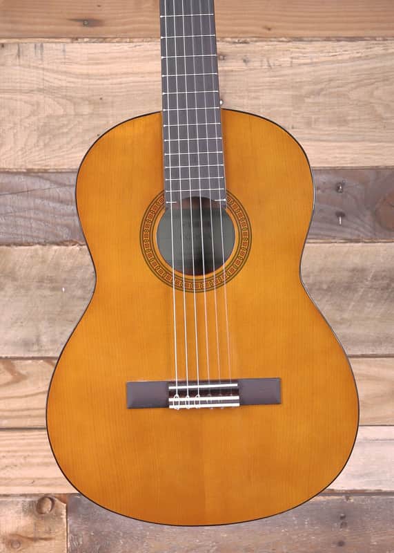 Yamaha CGS102AII 1/2-Size Classical Acoustic Guitar Natural image 1