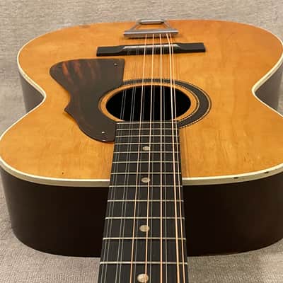 1970 USA Harmony Stella H913 Slot Head 12 String Acoustic Guitar Natural image 4