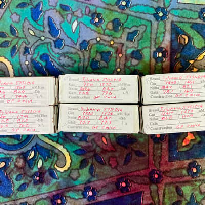 (2) ART Pro Channel I w/ 6 NOS 1981 Sylvania 5751 tubes image 7