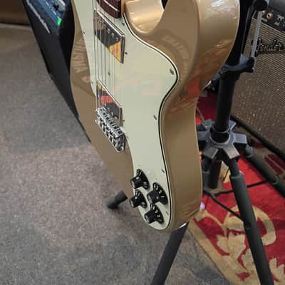 Fender Chris Shiflett Artist Series Signature Telecaster Deluxe 2016 - Present - Shoreline Gold image 3