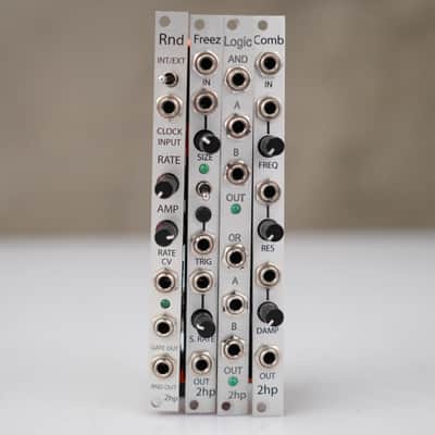 2hp Freez, Comb, Rnd, & Logic Eurorack Modules #58458 image 2