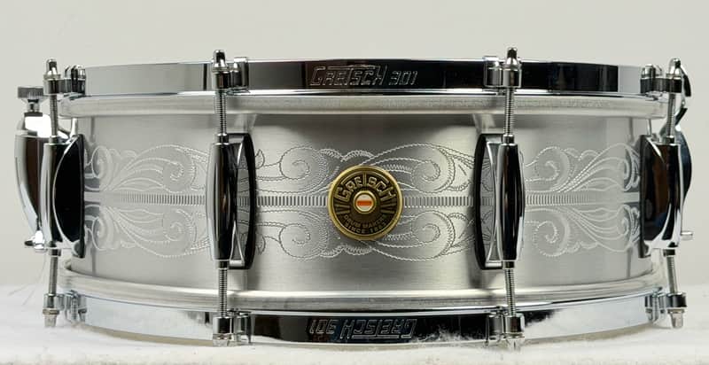 Gretsch 5x14" 135th Anniversary Snare Drum - Engraved Aluminum image 1