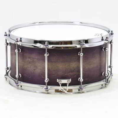 TreeHouse Custom Drums 6½x14 8-ply Maple Snare Drum - "Violet Night Snare" image 4