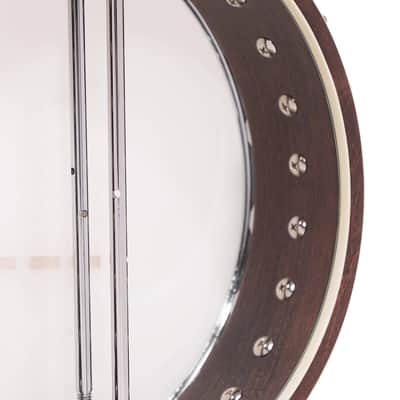 Gold Tone IT-250 Vintage-Style Armrest Maple Neck Openback 4-String Irish Tenor Banjo w/Hardshell Case image 6