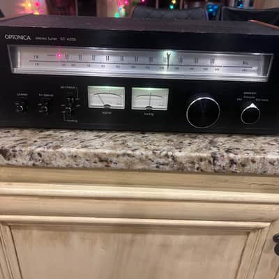 Optonica ST 4205 Vintage  Tuner 1978-1980 - Black (Excellent) image 1