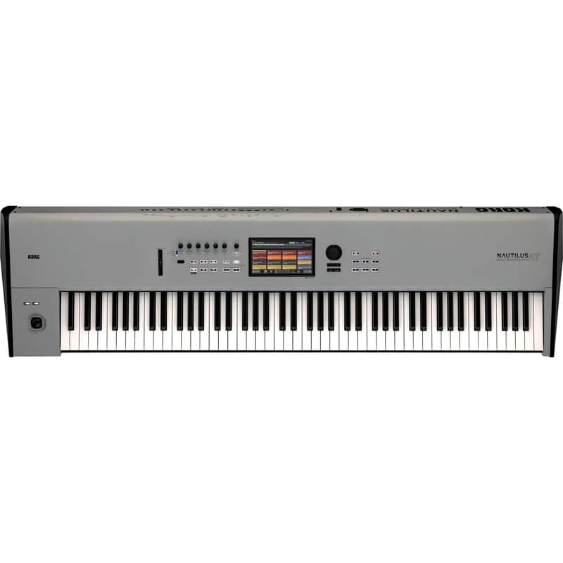 Korg Nautilus 88 AT Music Workstation with Aftertouch (Limited-Edition Gray) image 1