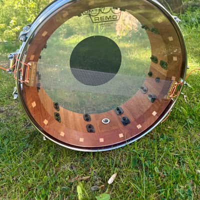 PEARL SCD1450MK/186 STAVE CRAFT MAKHA 14”X5” - HAND RUBBED NATURAL MAPLE snare drum image 2