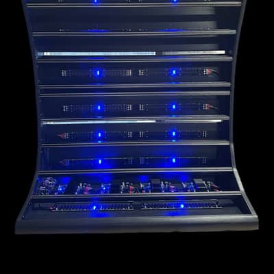 Uryan Modular 28U/196HP Classical Series eurorack case with LED light 2026 - Black image 2
