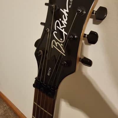 B.C. Rich Bich Mid-90s  - Translucent Blue image 5