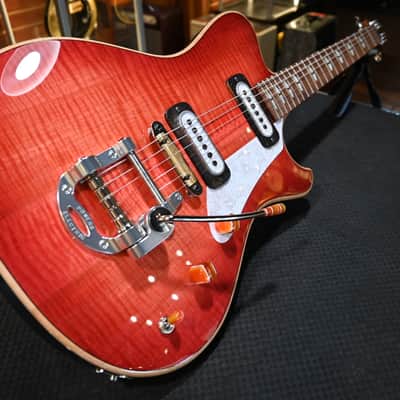 Powers Electric A-Type Select Maple PF42 CamTail - Cosmo Red #B426 image 3